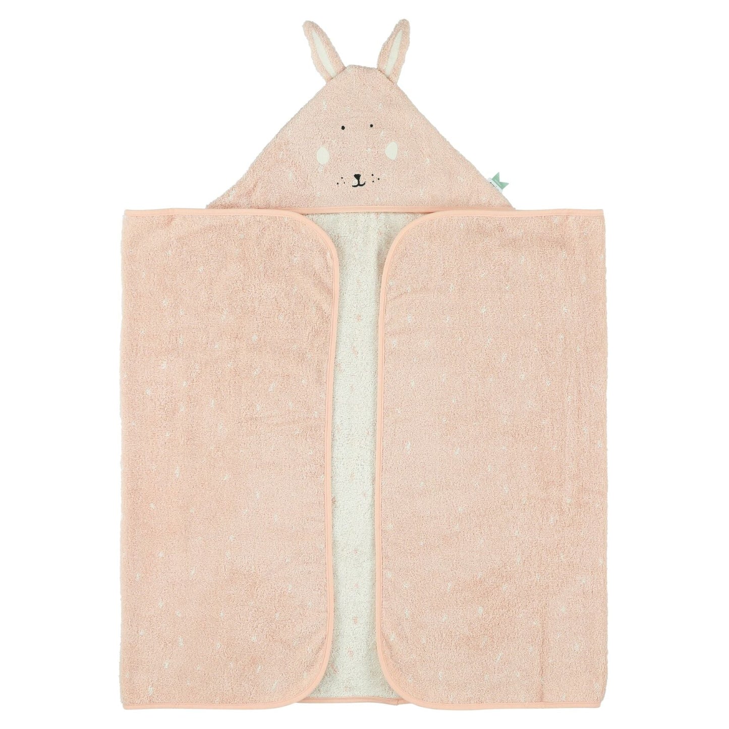 Serviette à capuche | 75X75cm - Mme, Lapin