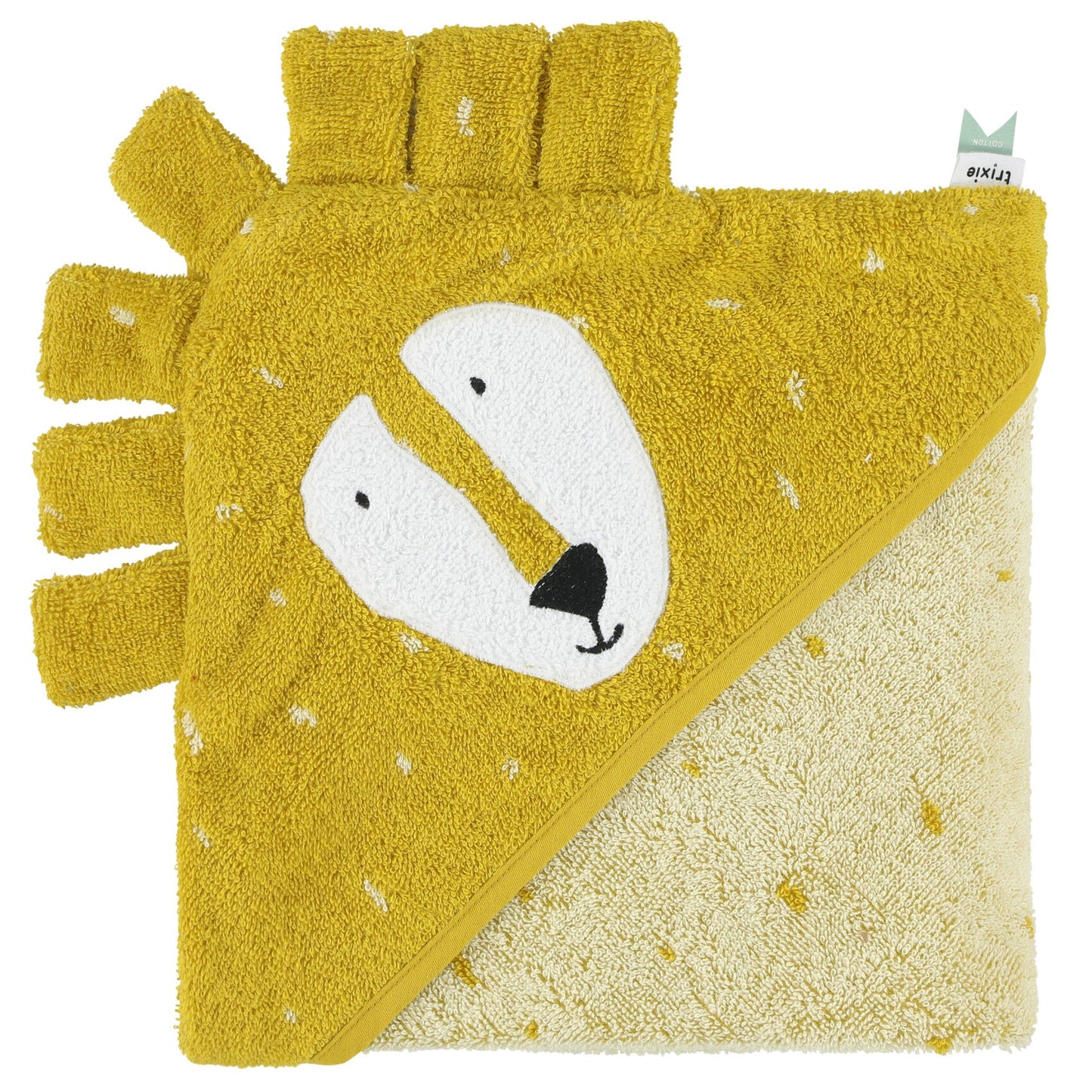 Serviette à capuche | 75X75cm - Mr, Lion