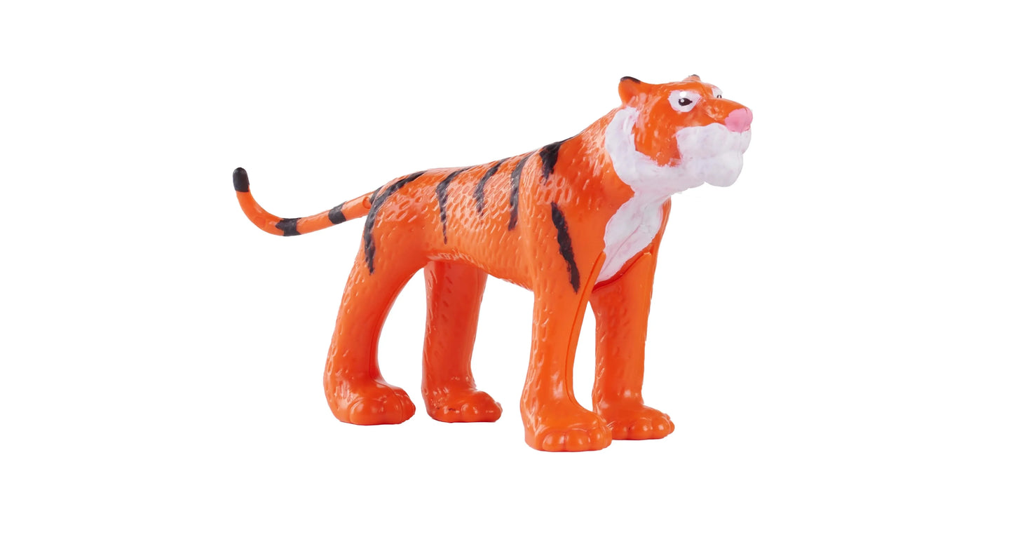 Tigre en bioplastique
