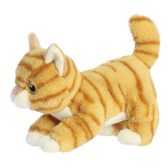 Éco-Nation chat orange 21 cm