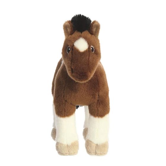 Eco Nation cheval brun/blanc 28 cm