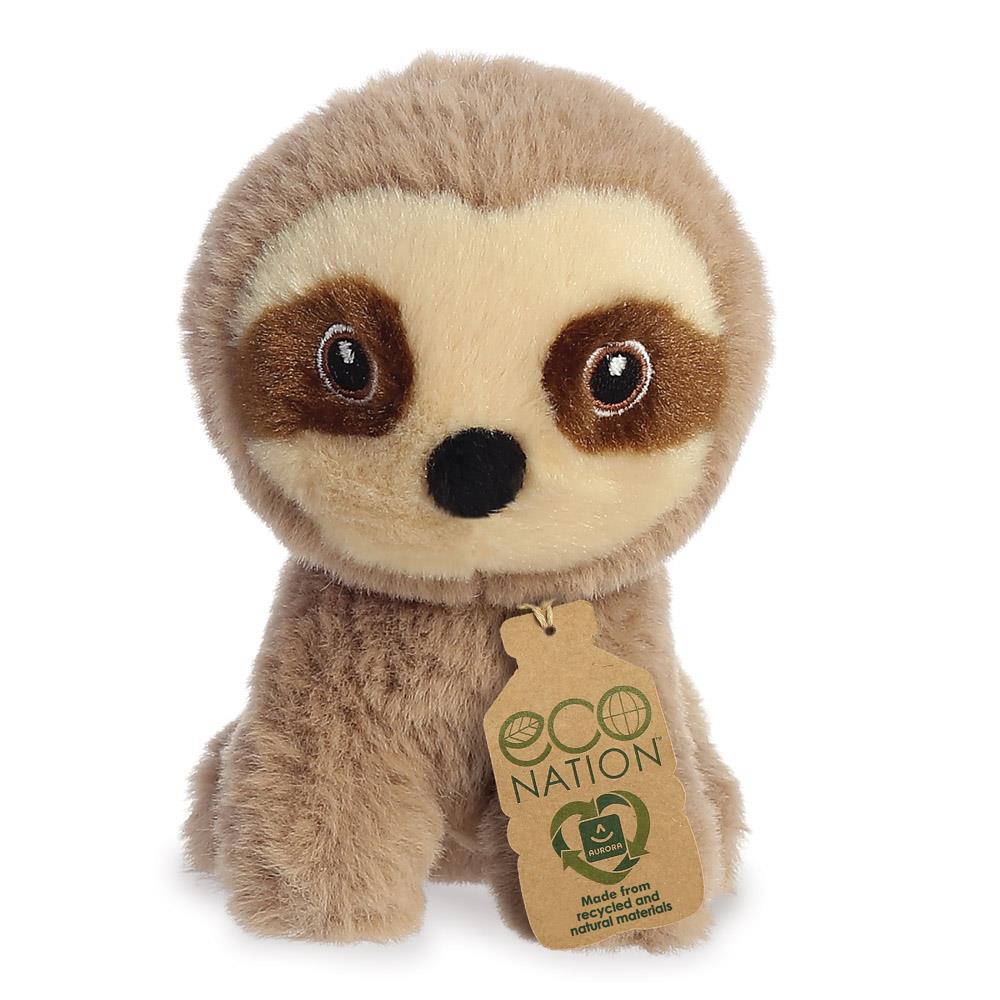Eco Nation mini paresseux 13 cm