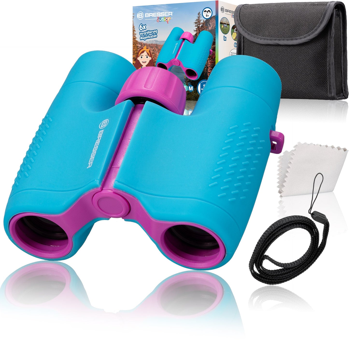 Jumelles enfant 6x21 bleu/violet