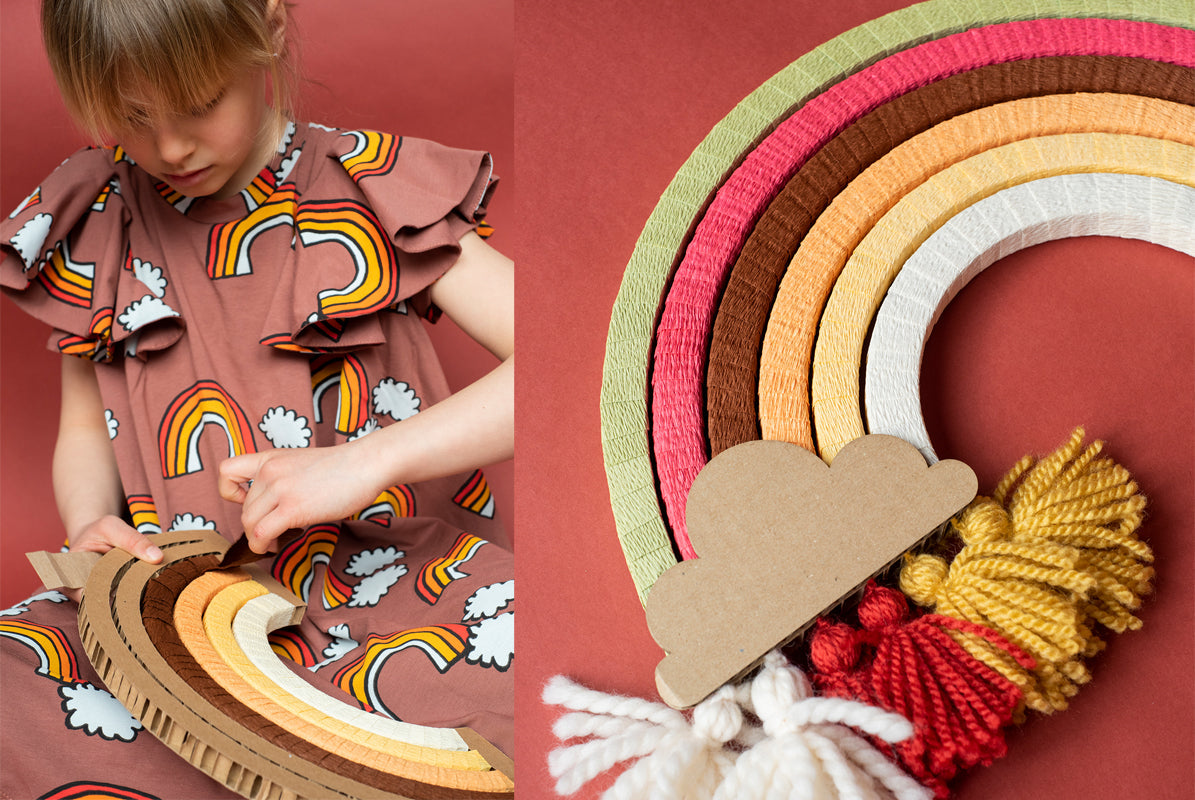 DIY arc-en-ciel automne