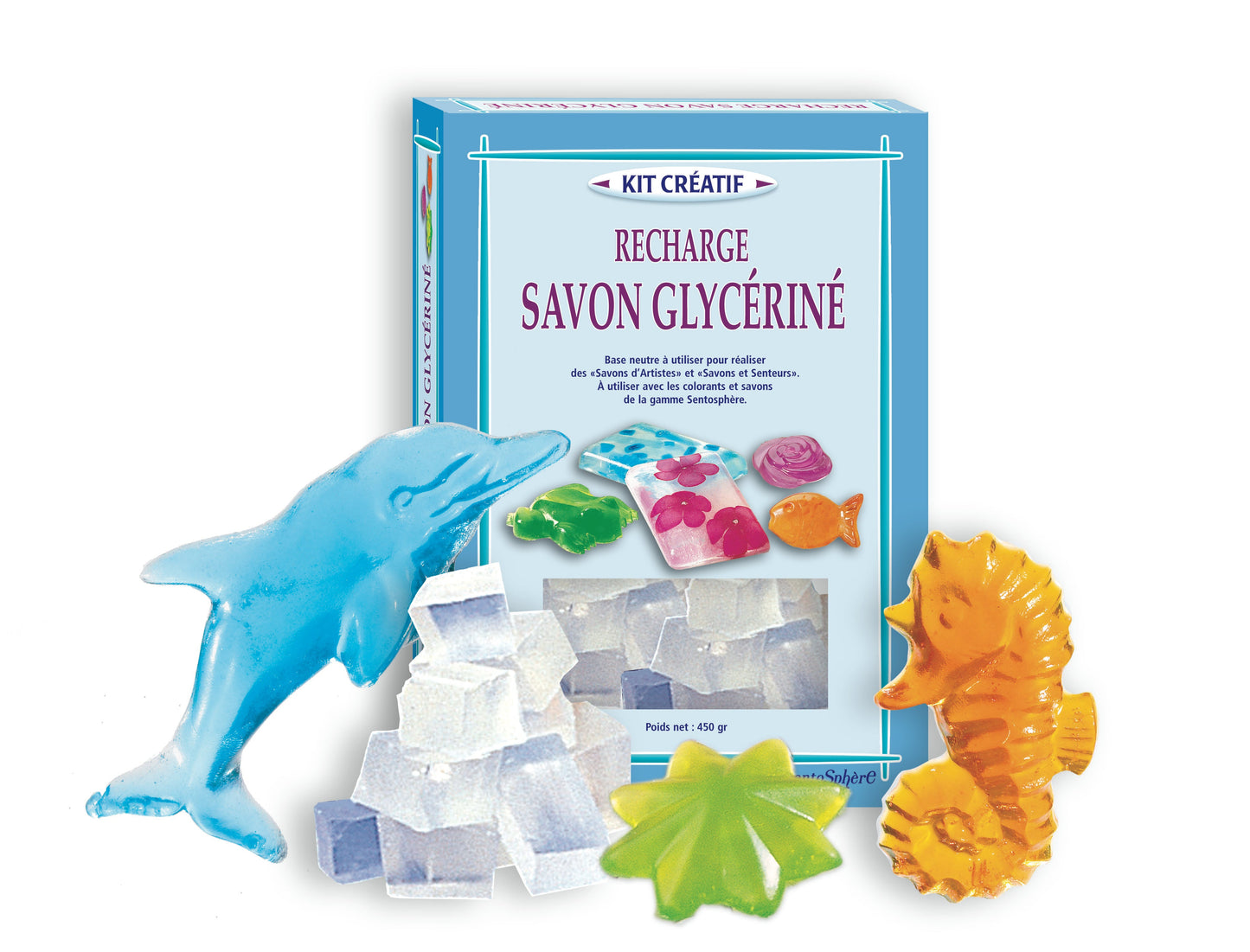 Acc. Savons & Senteurs - Savon Glycériné 450 g