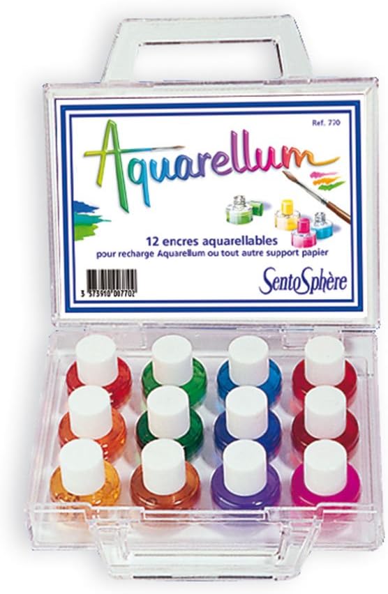 Aquarellum - Valisette 12 Encres
