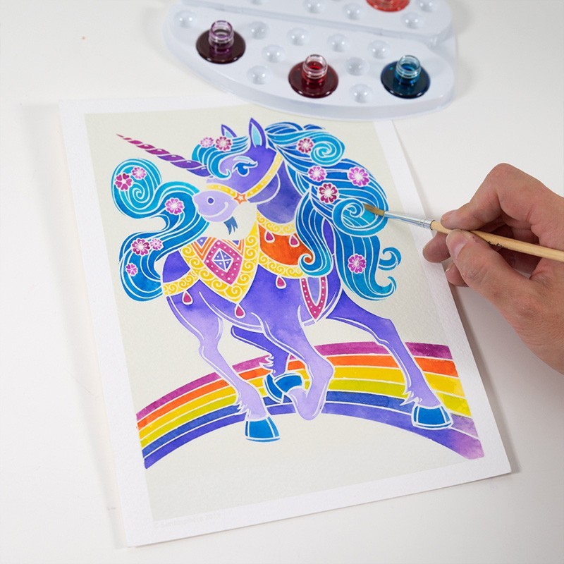 Aquarellum Junior - Licornes