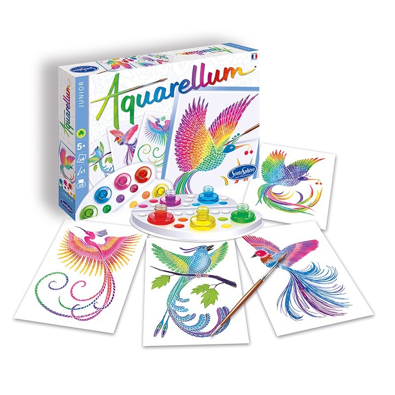 Aquarellum Junior - Oiseaux du Paradis