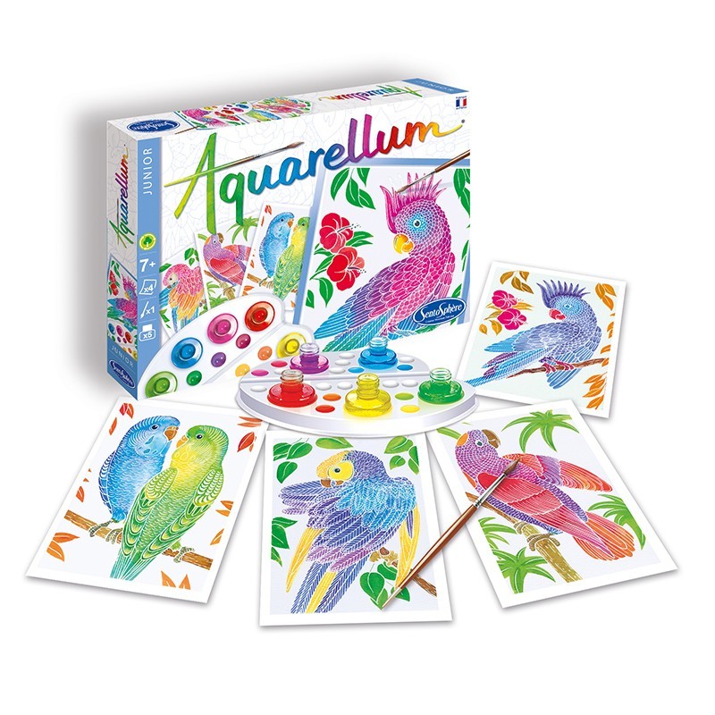 Aquarellum Junior - Perroquets