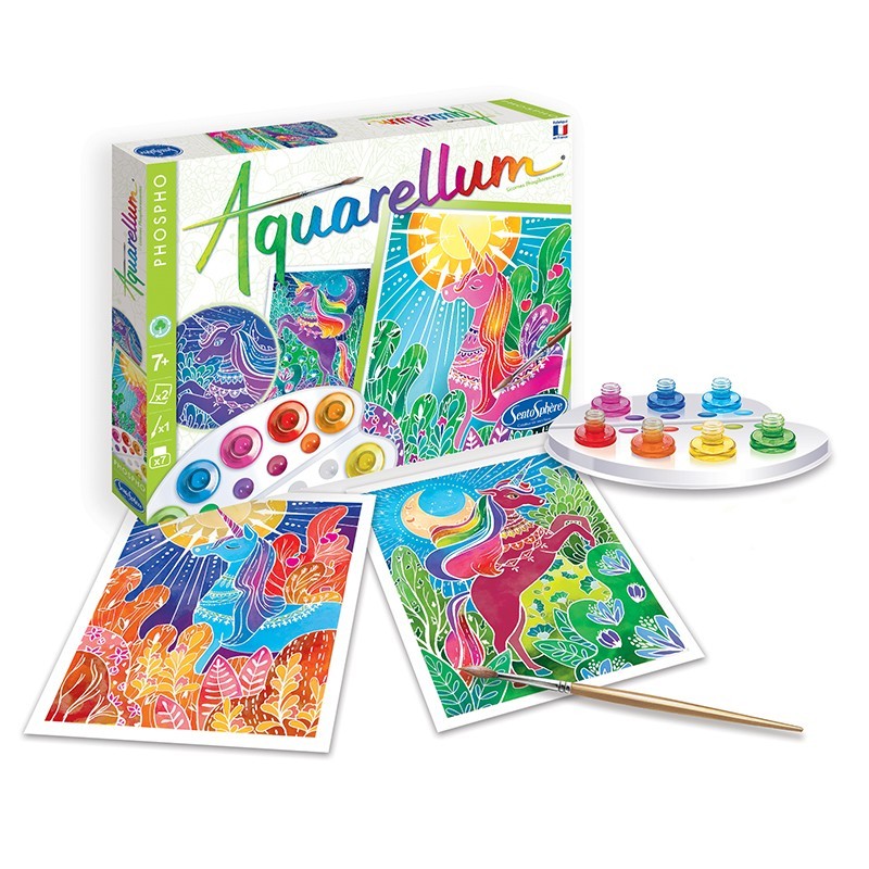 Aquarellum Phospho - Licornes