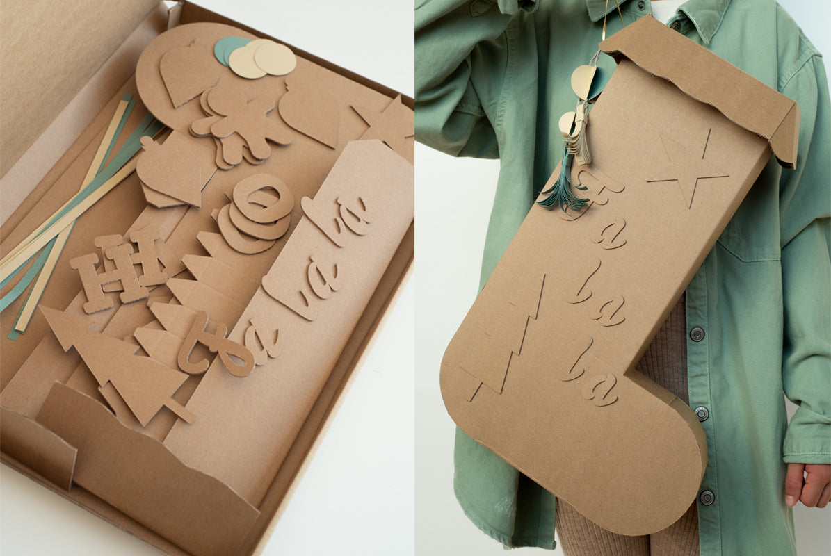 DIY bas de noël