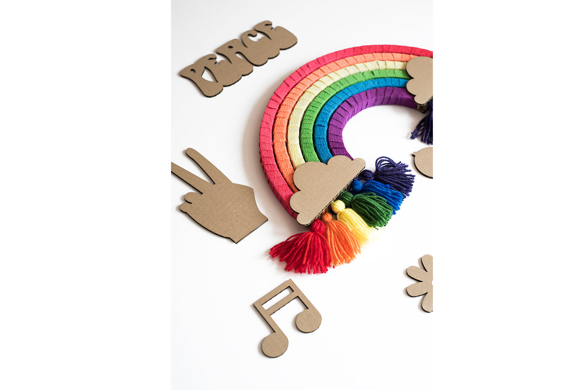 DIY arc-en-ciel classique