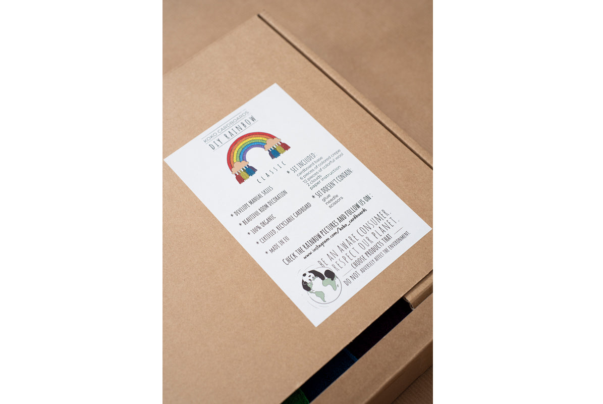 DIY arc-en-ciel classique