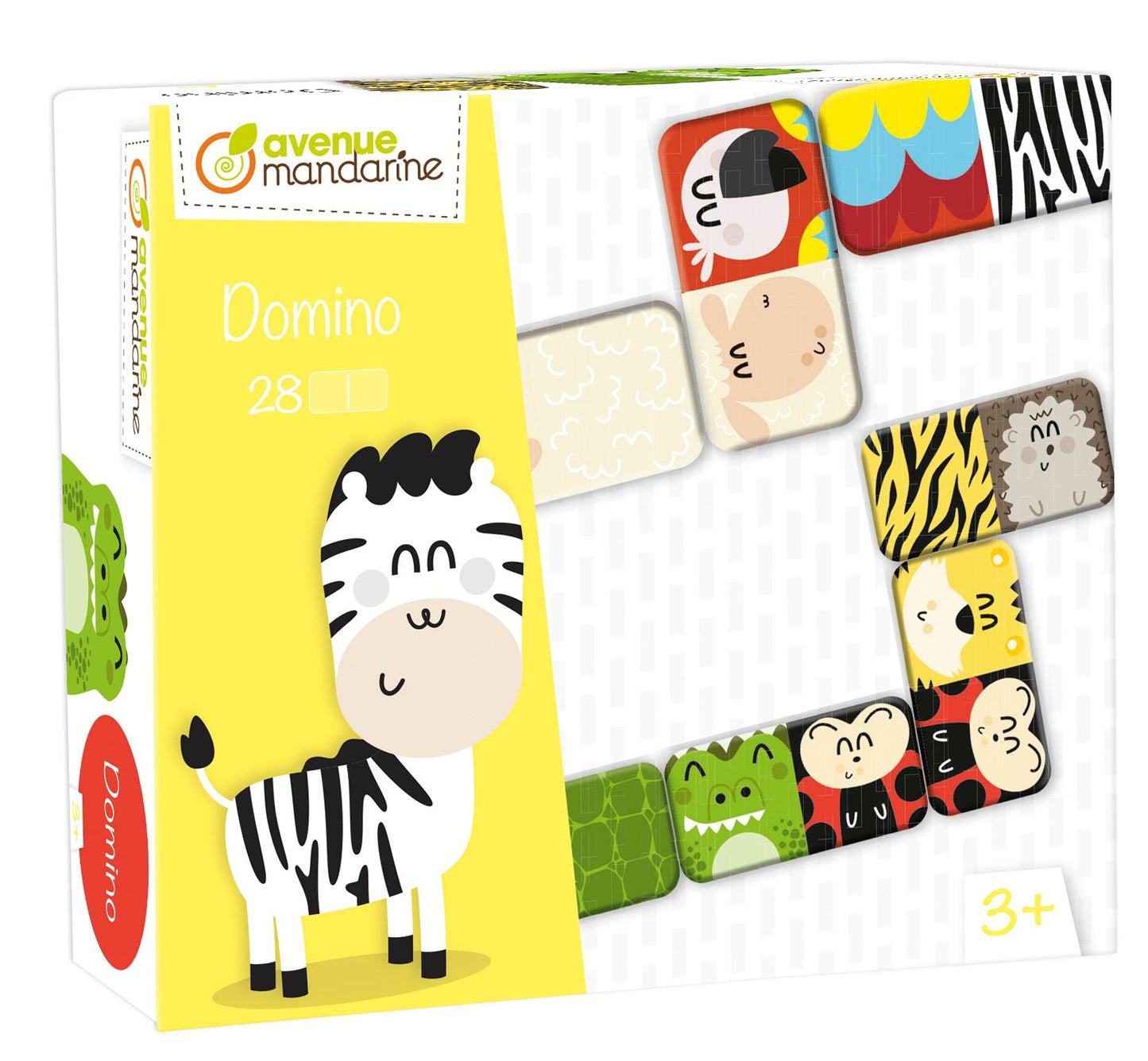 Domino, Animaux et textures