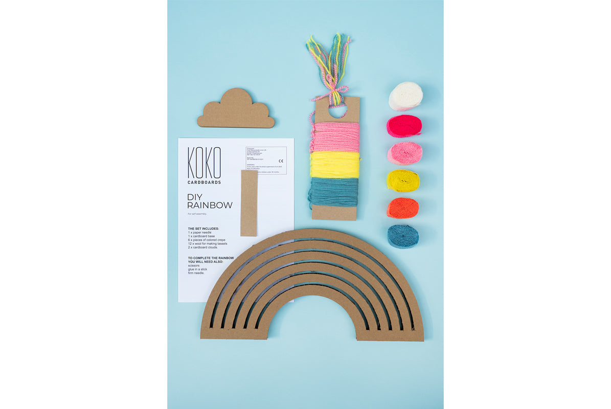 DIY arc-en-ciel donut