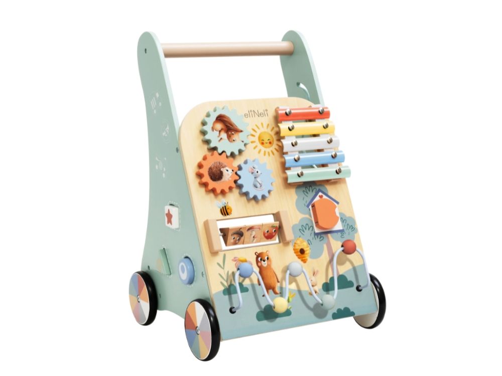 Déambulateur pour enfants multifonctionnel pastel