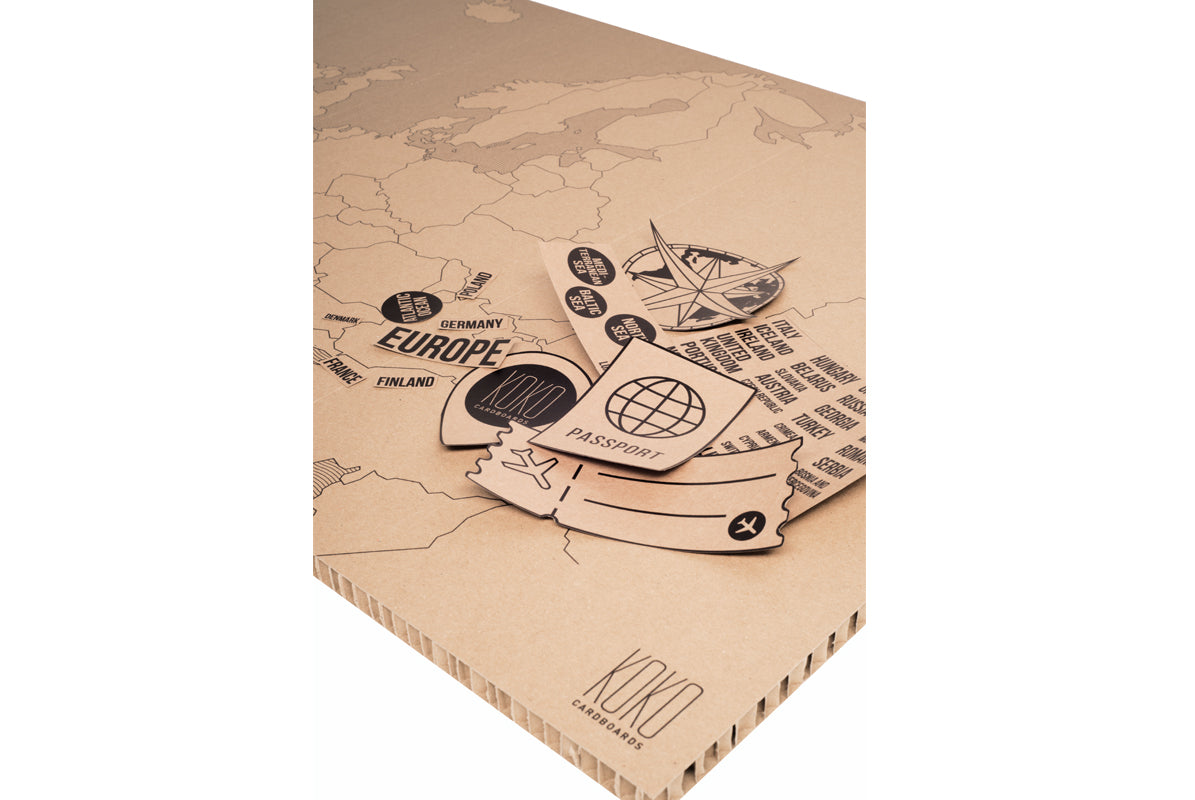 Carte de l'europe