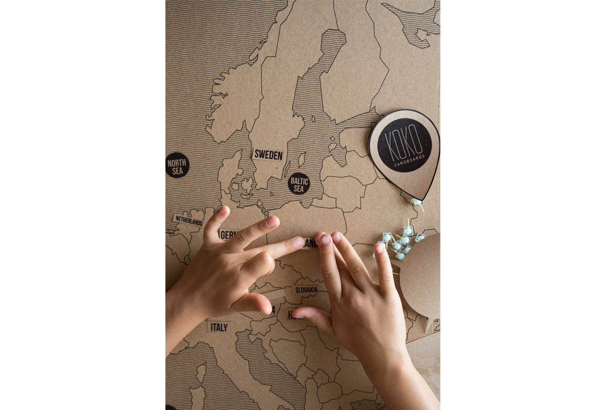 Carte de l'europe