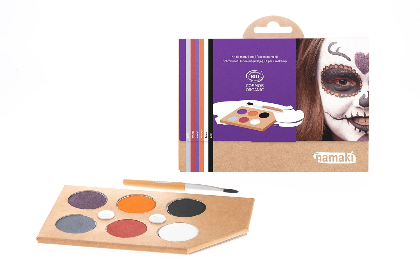 Kit de maquillage 6 couleurs Mondes des Horreurs