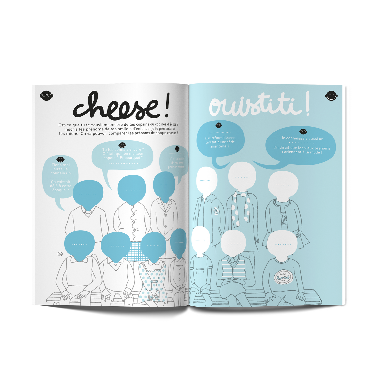 Papi, mamie et moi - Livre à remplir à 2