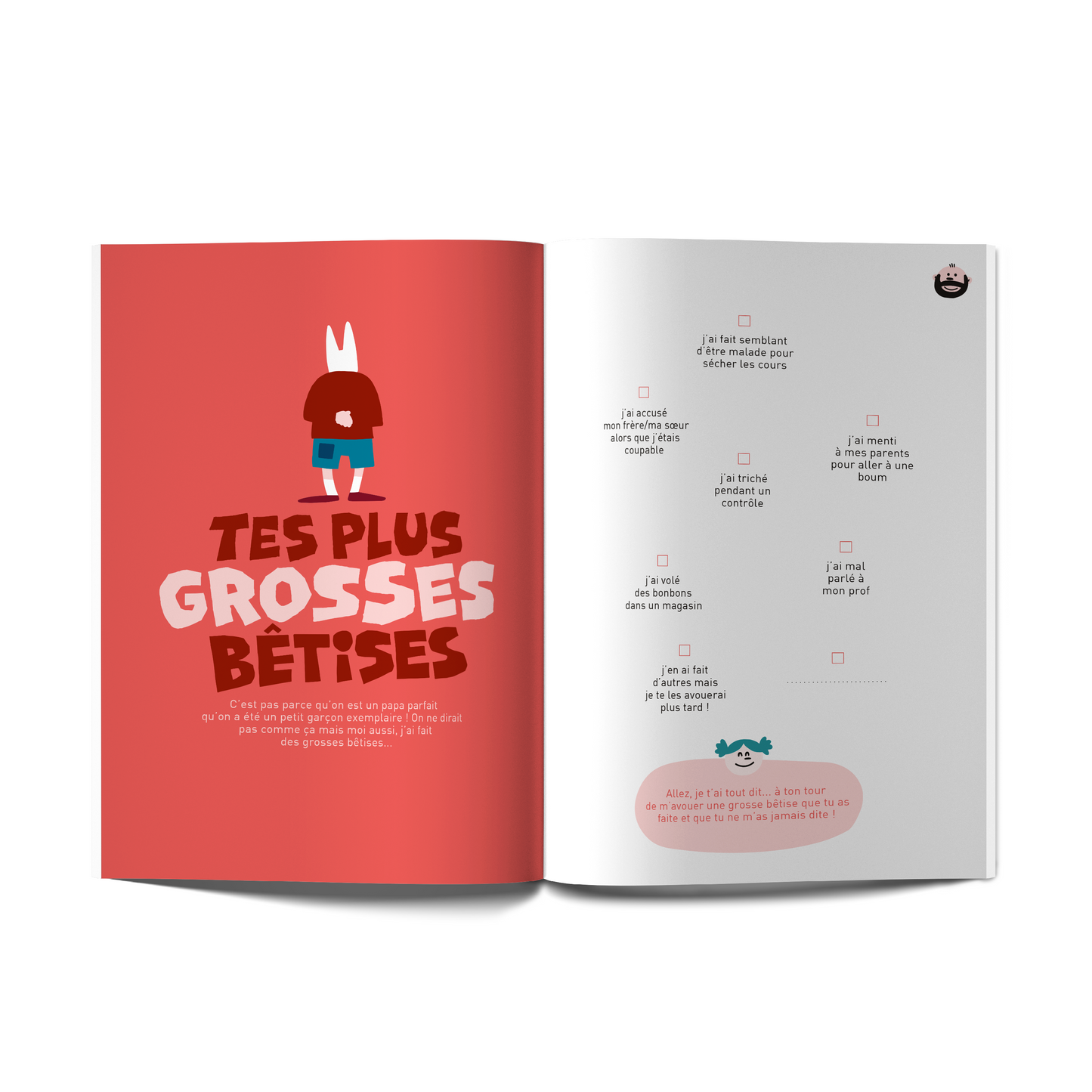 Tel père, telle fille - Livre à remplir à 2