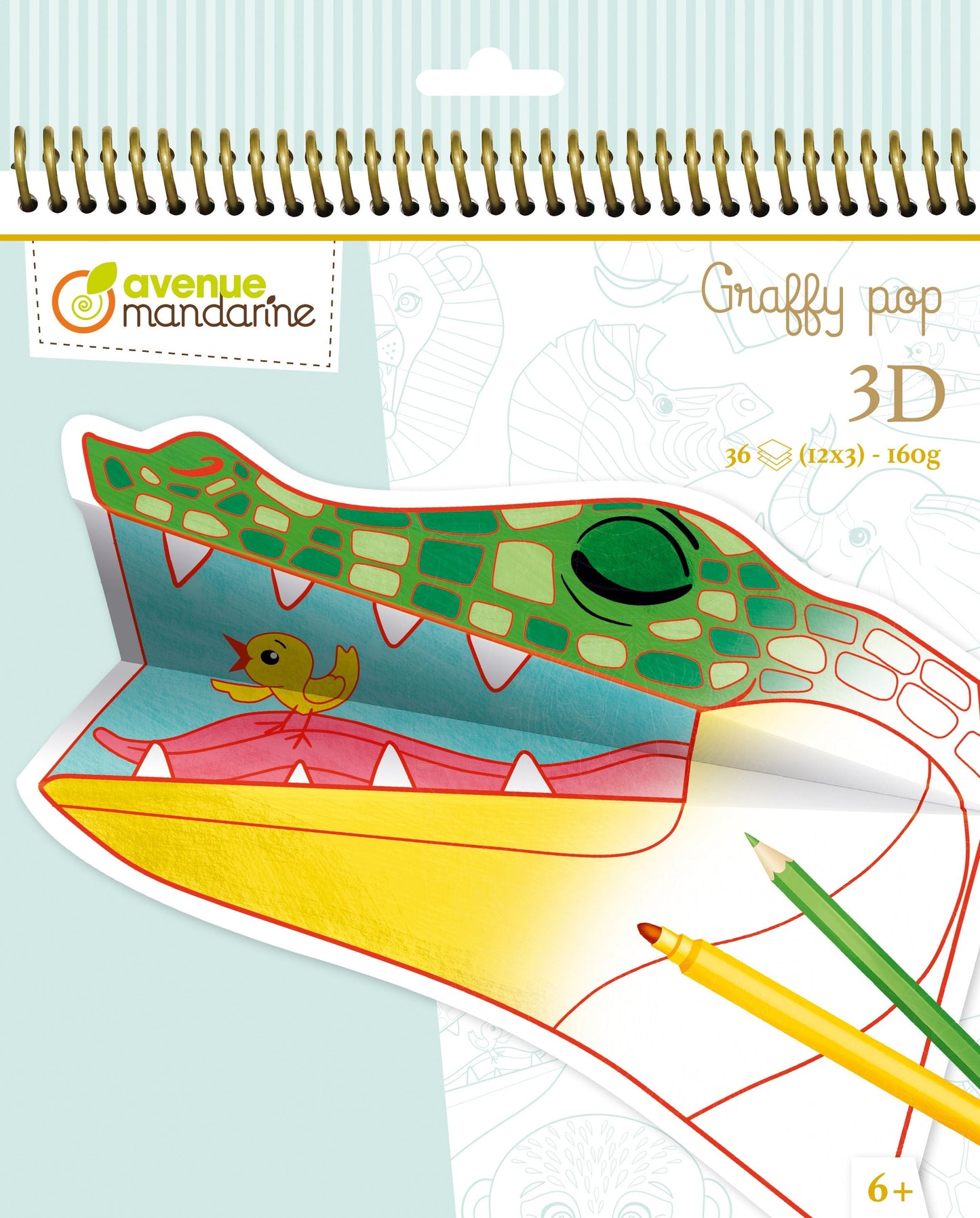 Graffy 3D, Animaux de la savane