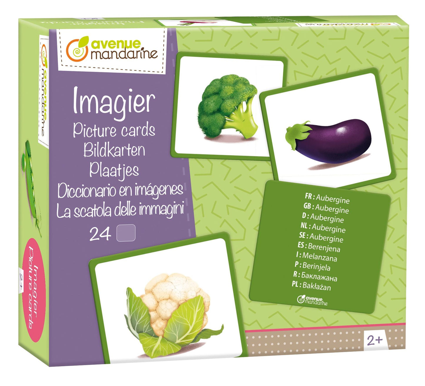 Imagier, Légumes