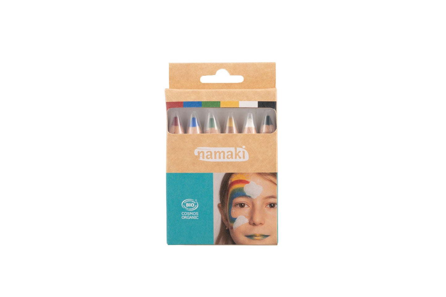 Kit 6 crayons de maquillage Arc-en-Ciel