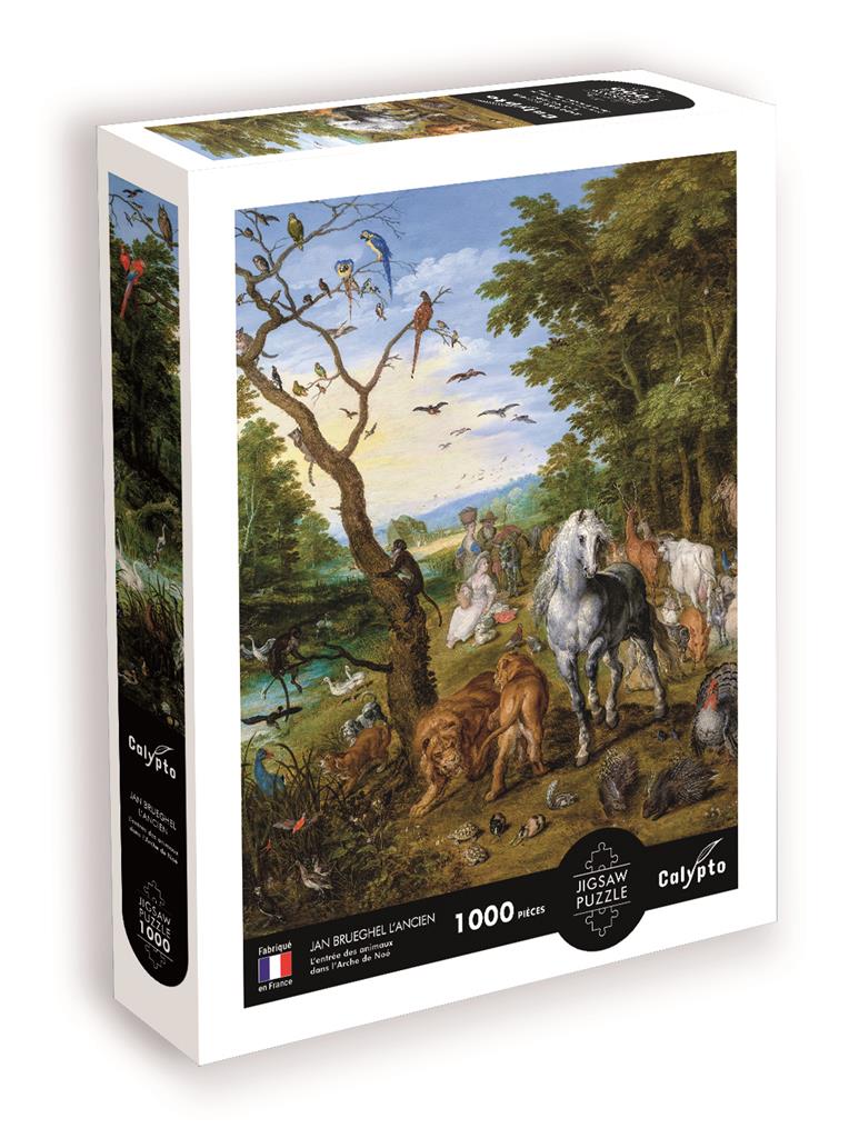 Puzzle 1000 pcs - Entrée des animaux Arche de Noé