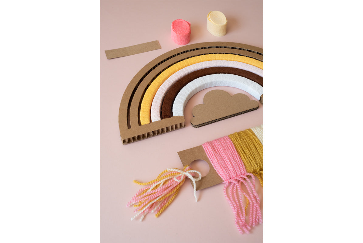 DIY arc-en-ciel miel rose