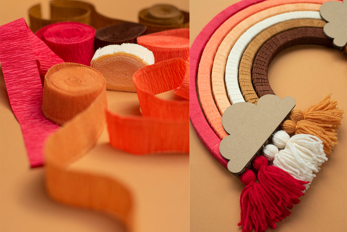 DIY arc-en-ciel coucher de soleil