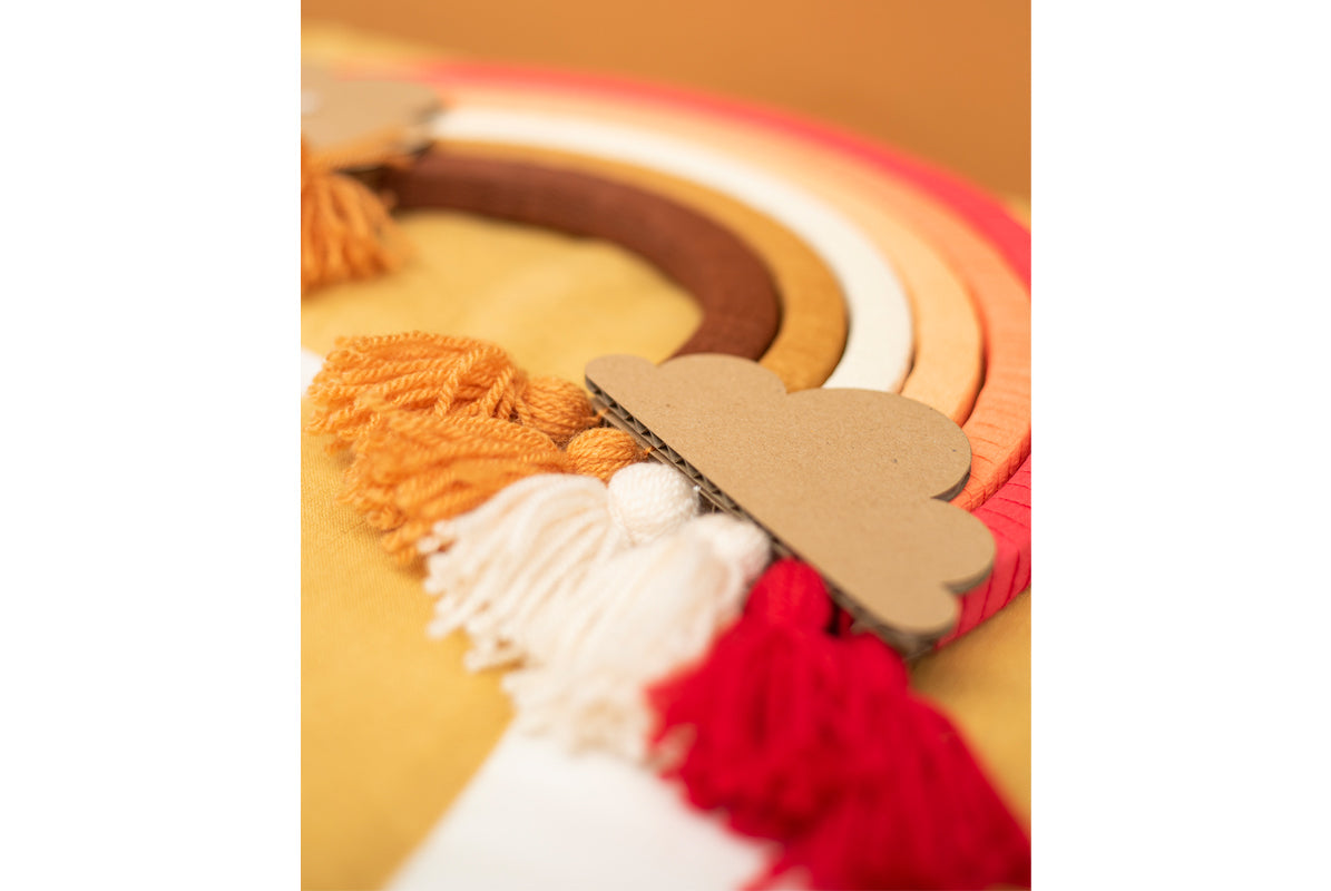 DIY arc-en-ciel coucher de soleil