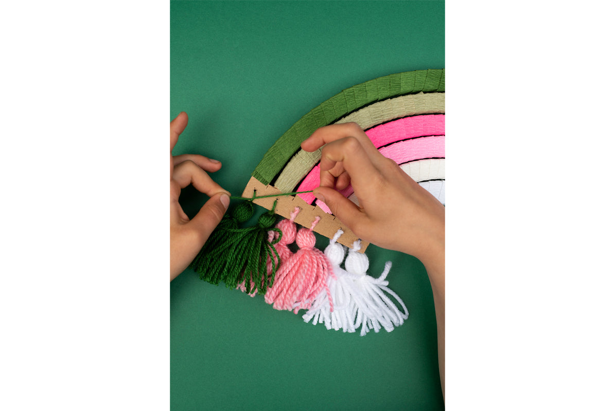 DIY arc-en-ciel tropical