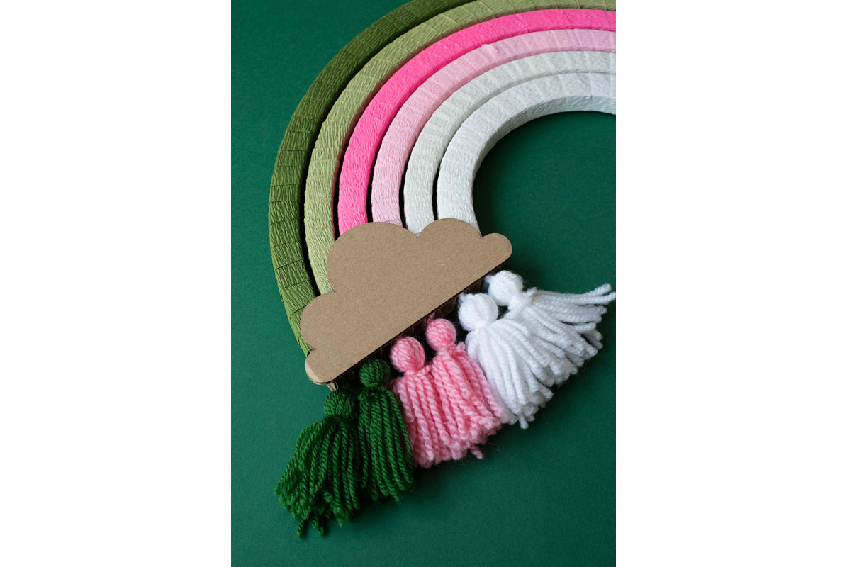 DIY arc-en-ciel tropical