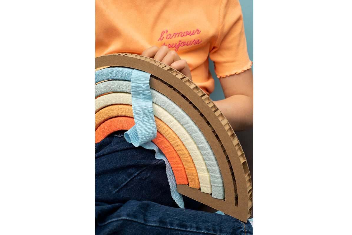 DIY arc-en-ciel vintage