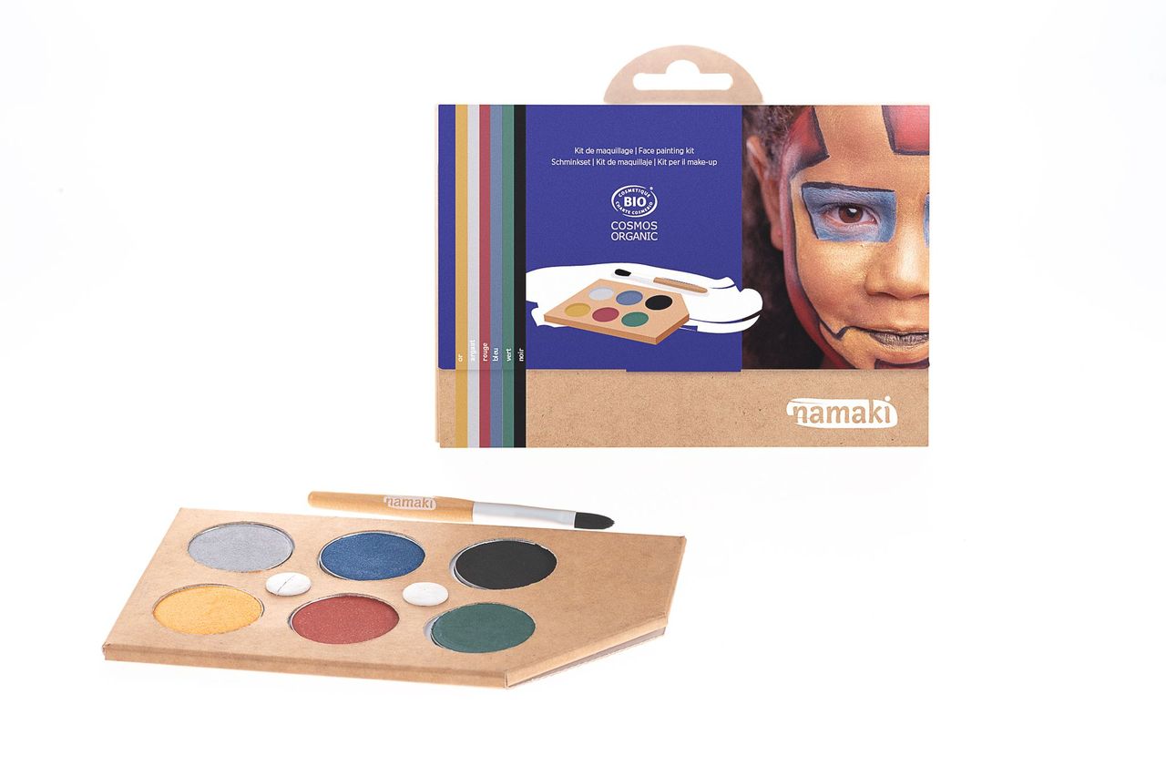 Kit de maquillage 6 couleurs Mondes Intergalactiques