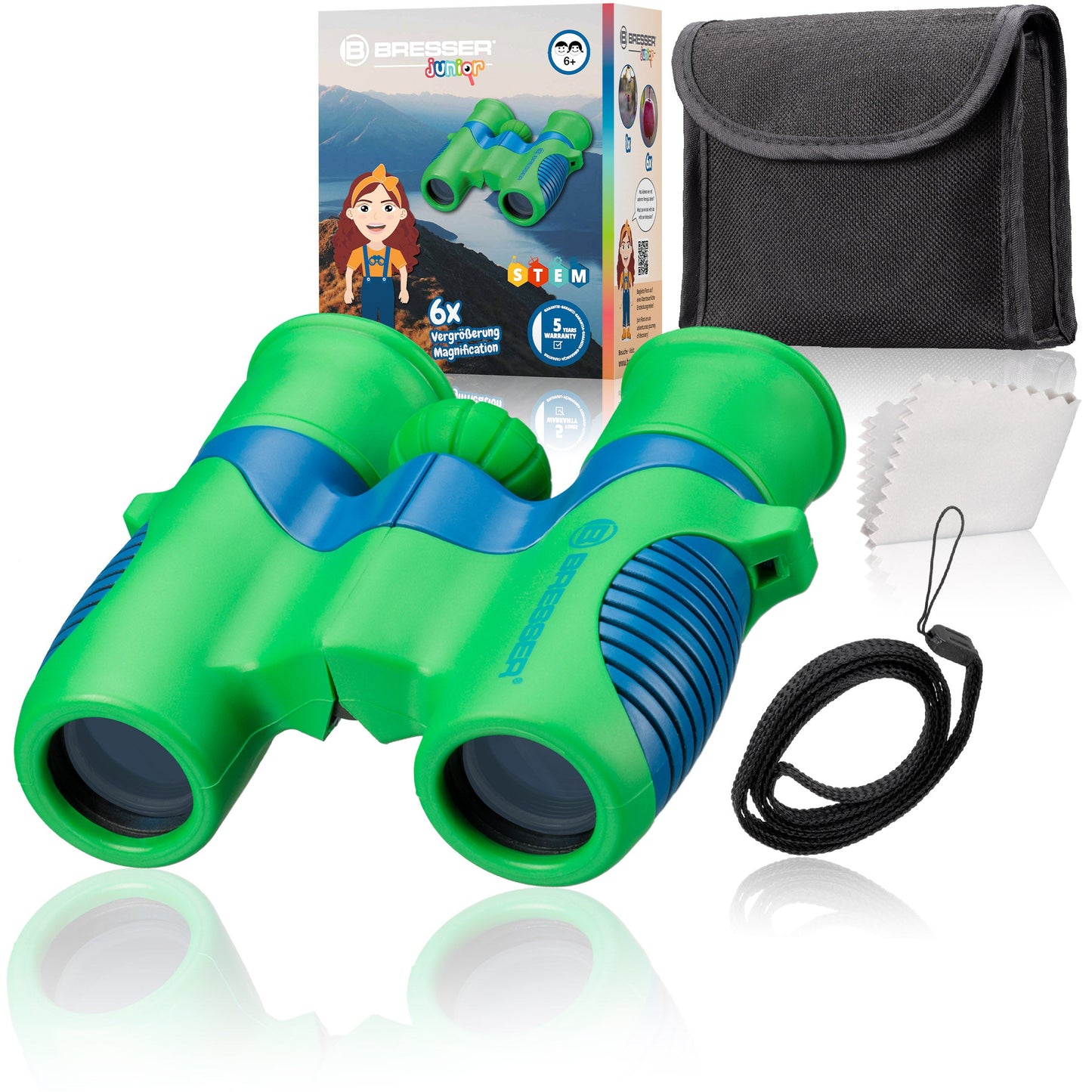 Jumelles 6x21 vert