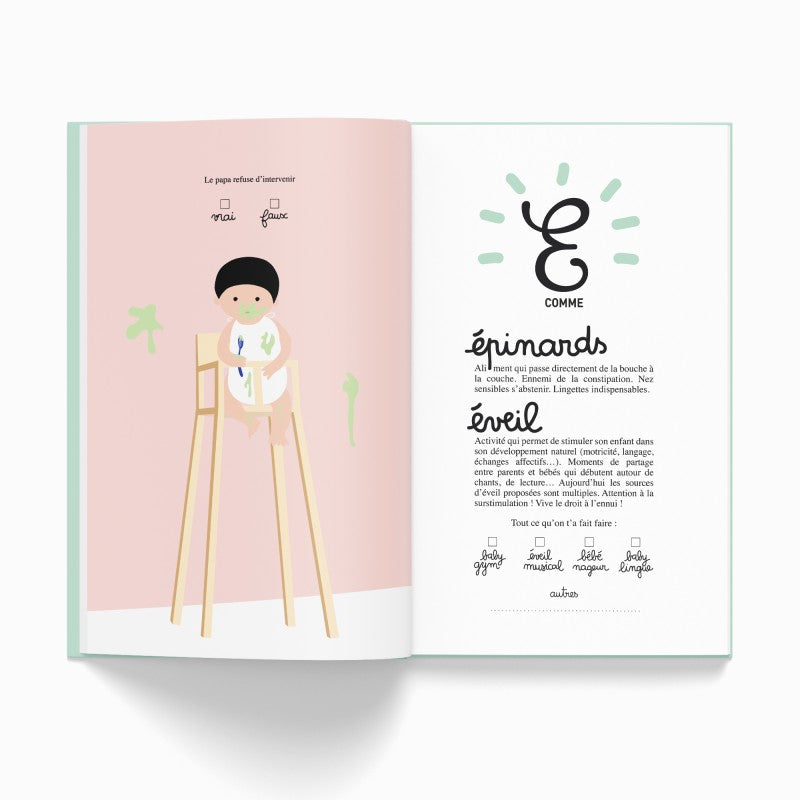 Ta 1ère année de A à Z - Cahier de naissance