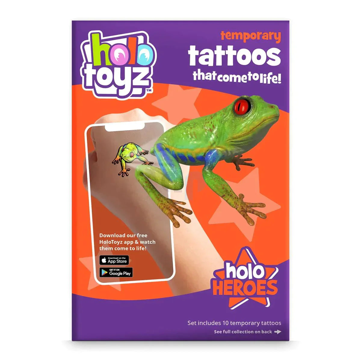 Holo Heroes AR Tattoos