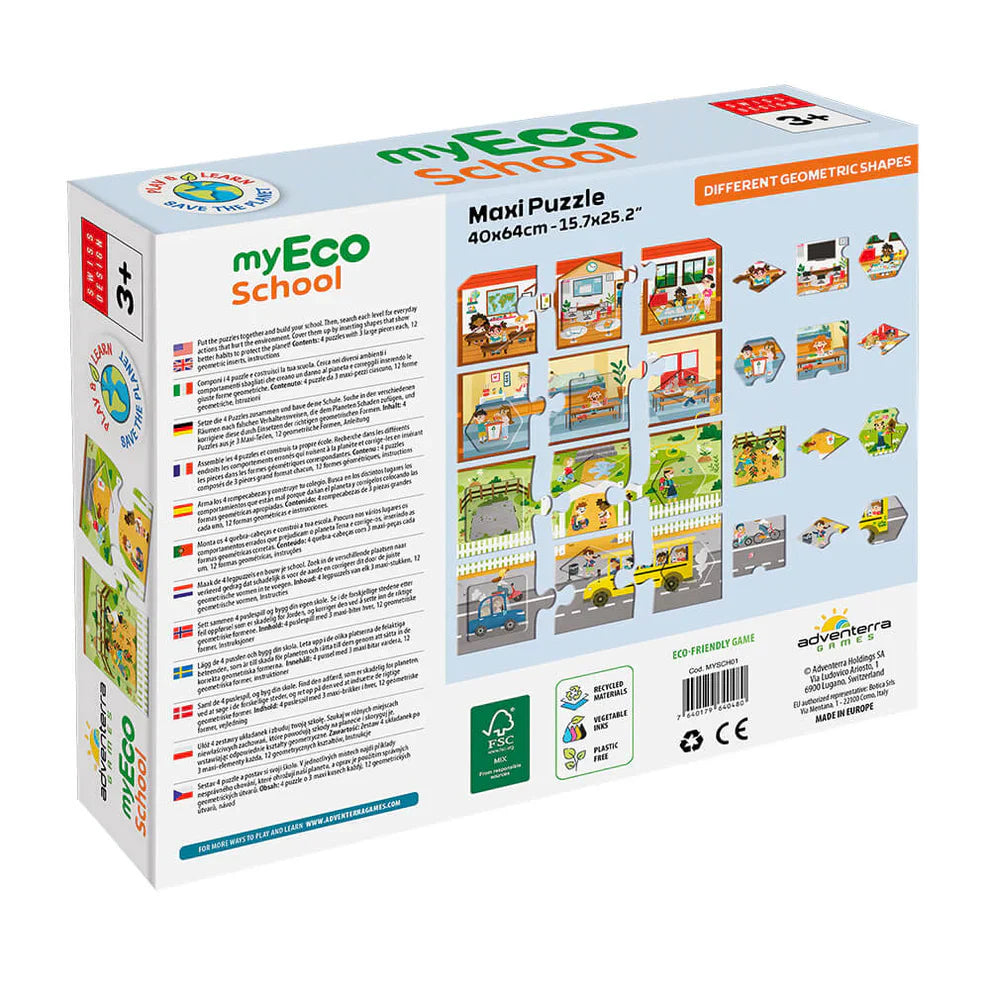 My Eco School - Maxi Puzzle Montessori