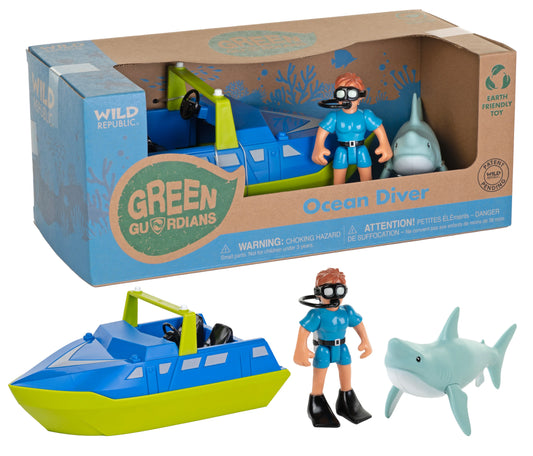 Ensemble de jeux en bioplastique requin
