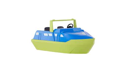 Bateau en bioplastique