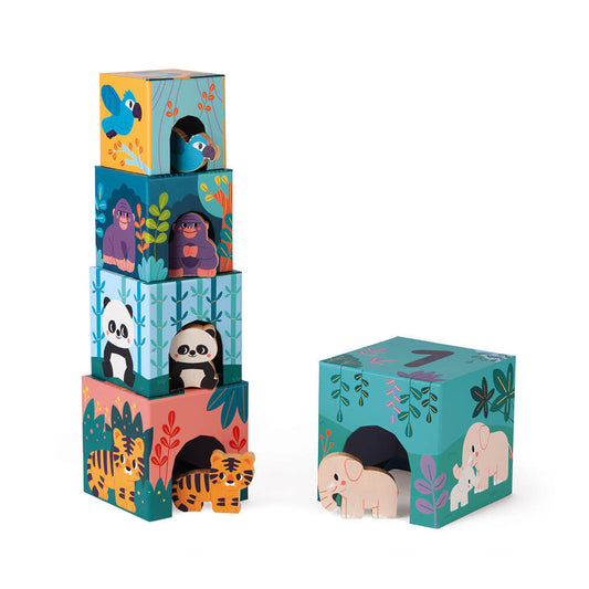 Pyramide et Figurines Animaux