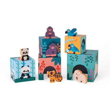 Pyramide et Figurines Animaux