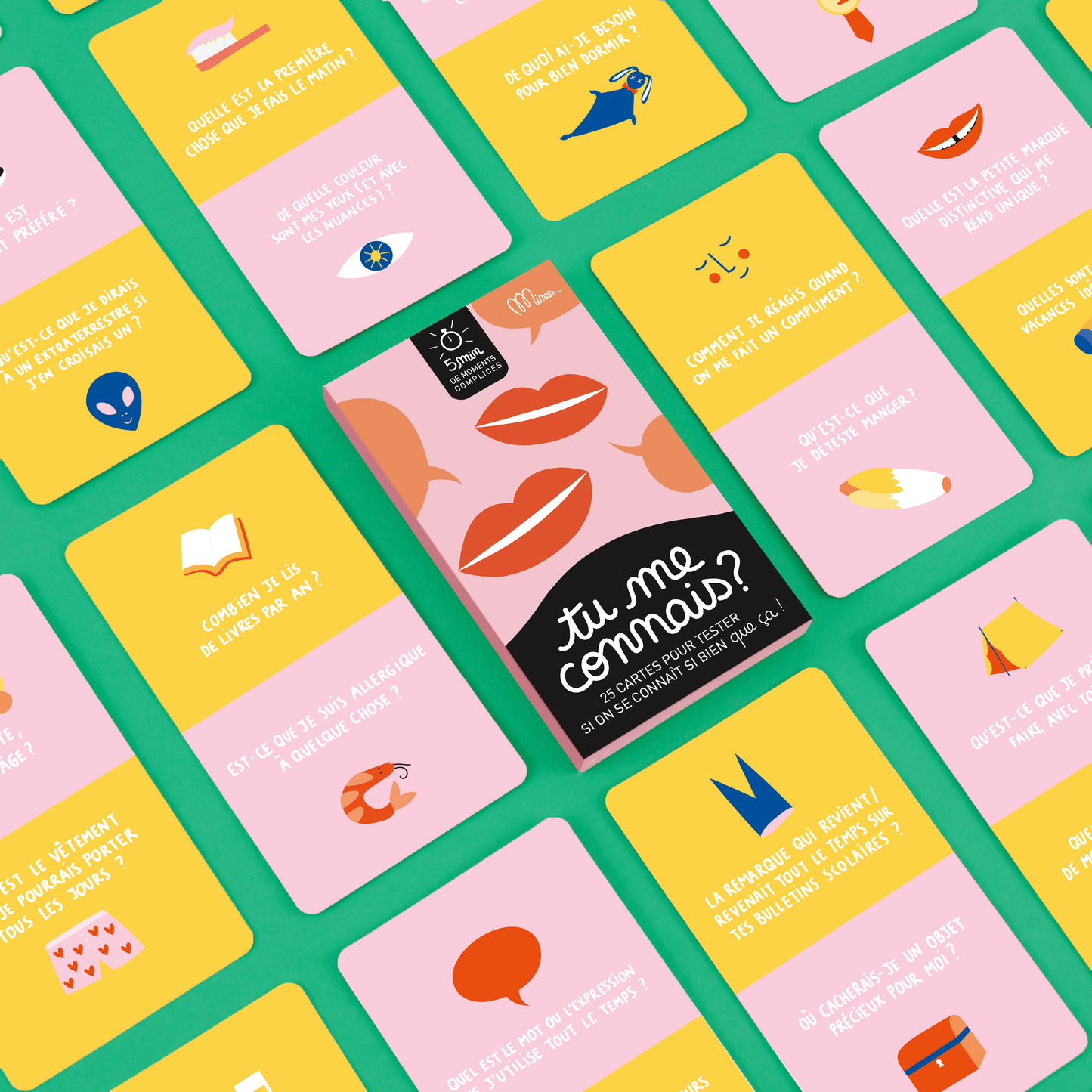 Tu me connais ? - 25 cartes pour tester si on se connait si bien que ça !