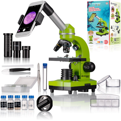 Microscope étudiant Biolux SEL - vert