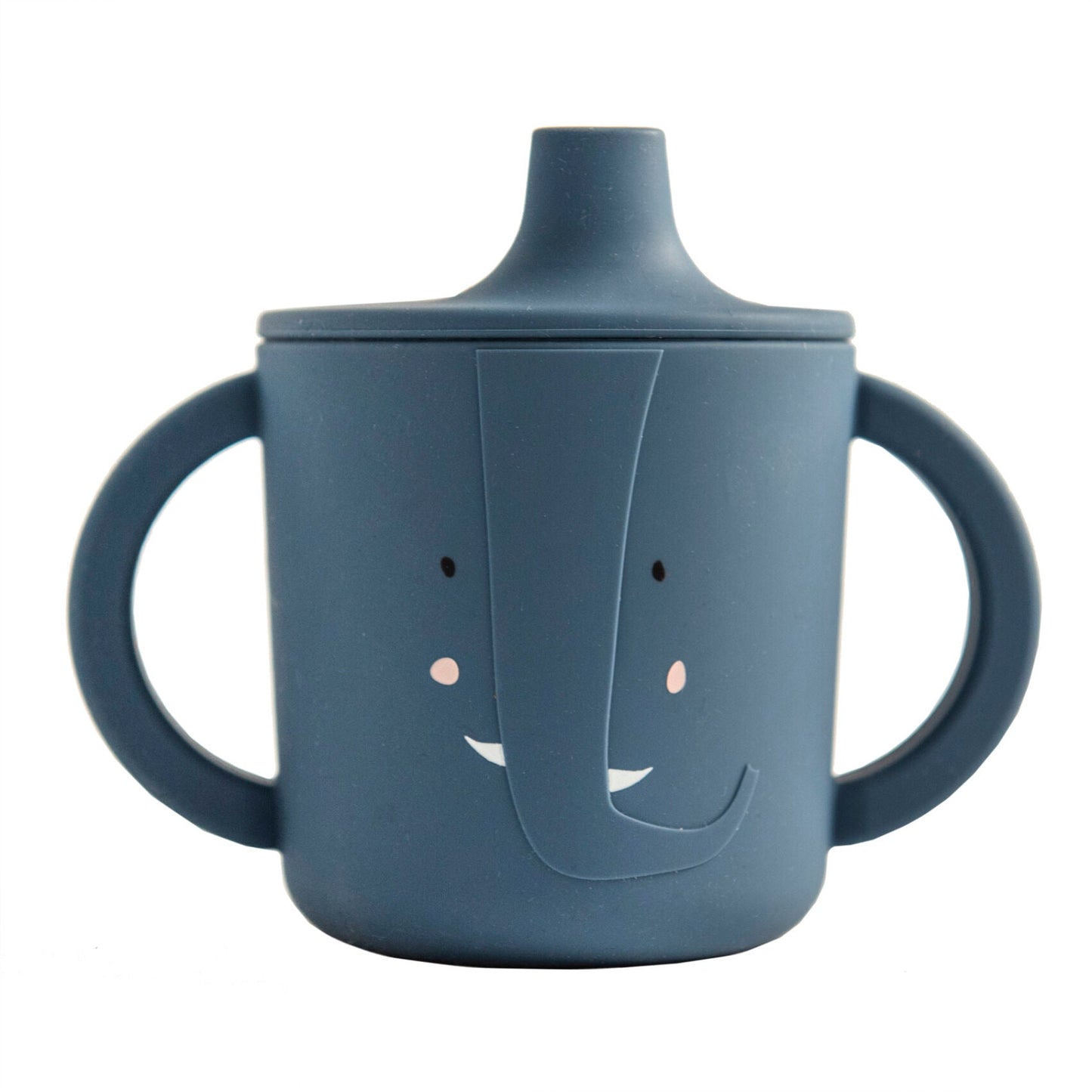 Tasse à bec en silicone - Mme, Eléphant
