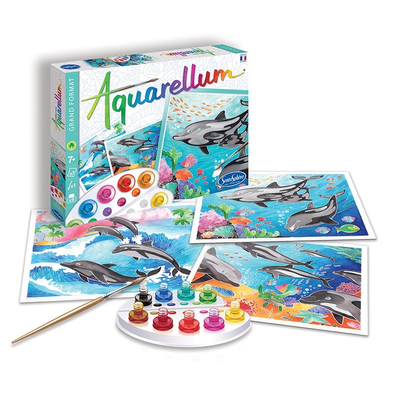 Aquarellum - Dauphins
