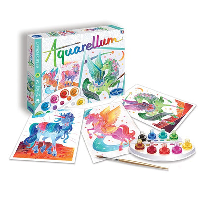 Aquarellum - Licornes et Pégases
