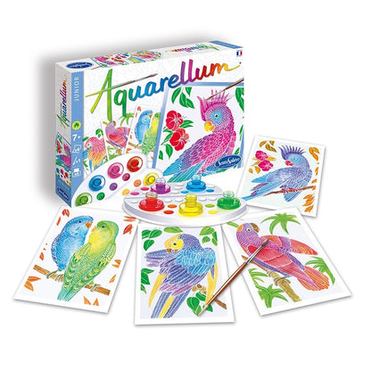 Aquarellum Junior - Perroquets
